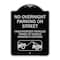 Signmission No Overnight Parking on Street Unauthorized Vehicles Towed at Vehicle Owners Expense, BS-1824-23835 A-DES-BS-1824-23835 - alternate 1